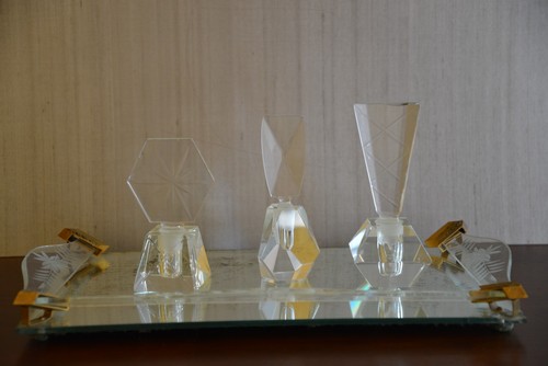 Vintage art deco crystal - vintage,